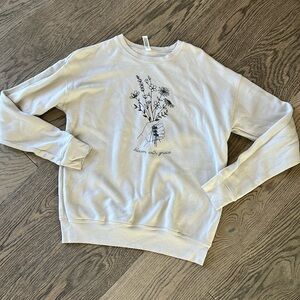 Bloom with grace sweater